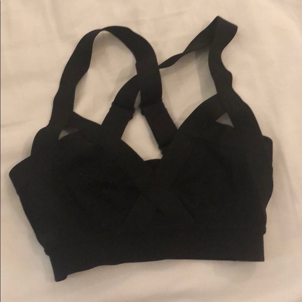 Workout bra top